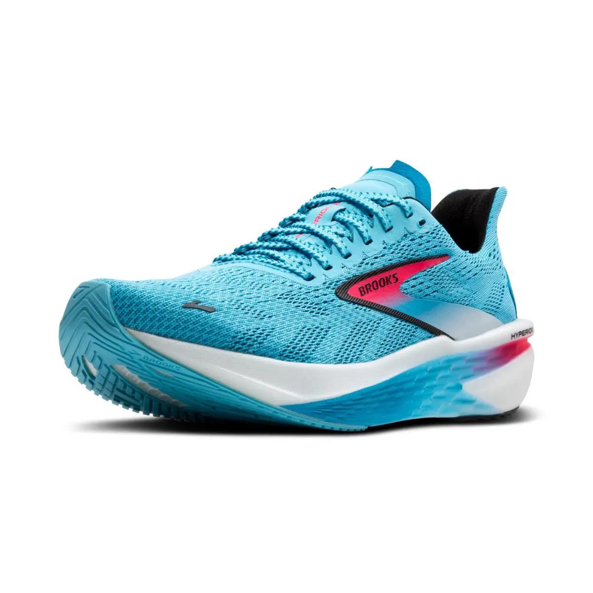 Brooks shoes - Crystal Seas/Diva Pink/Black 2