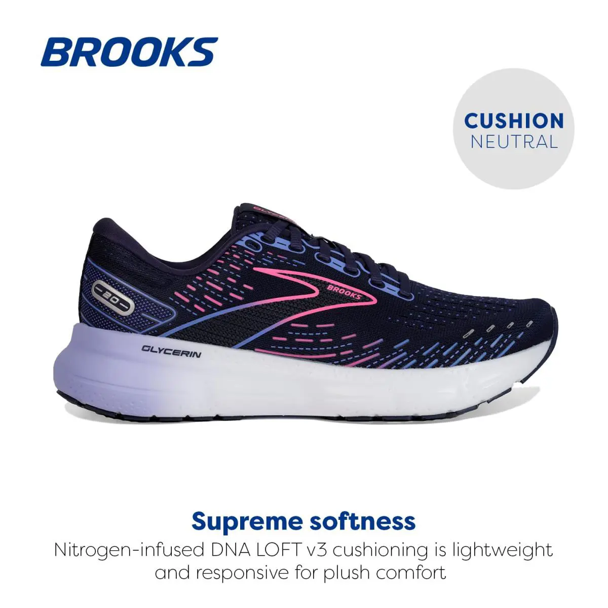 Brooks Hyperion 2 Running Shoes - Peacoat/Blue/Pink