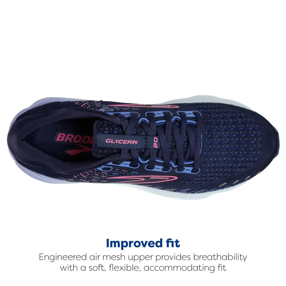 Brooks shoes - Peacoat/Blue/Pink 0