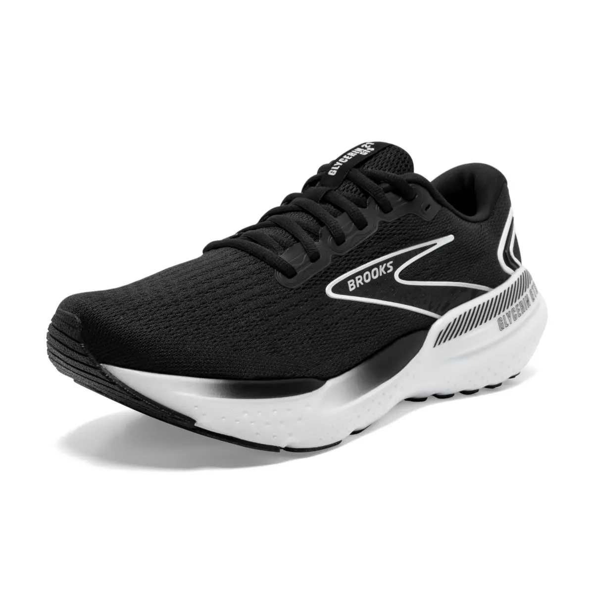 Brooks shoes - Black/Grey/White 2