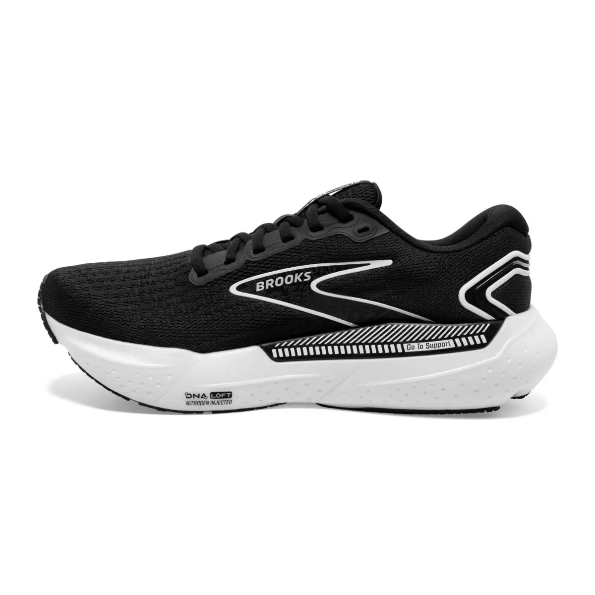 Brooks shoes - Black/Grey/White 4