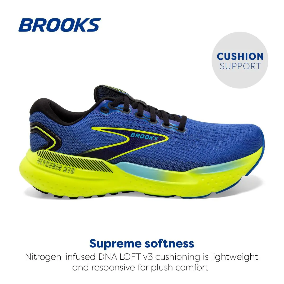 Brooks shoes - Black/Grey/White 23