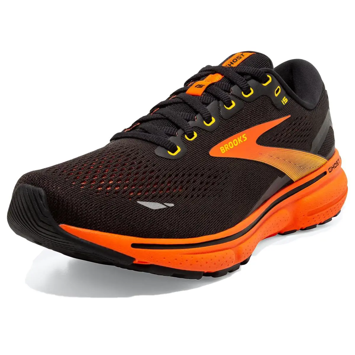 Brooks shoes - Black Yellow Red 2