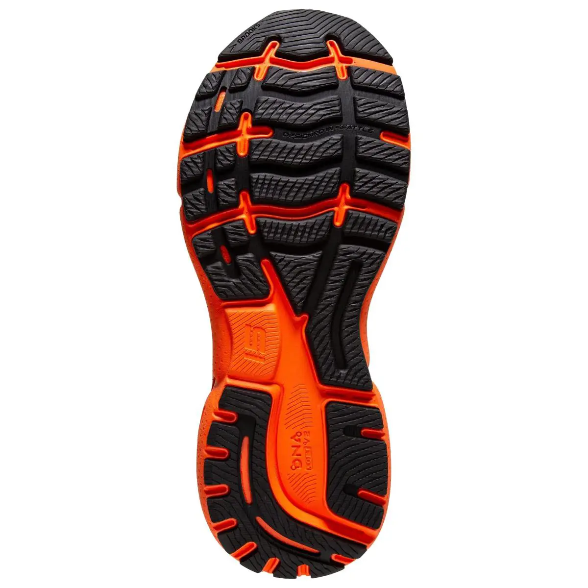 Brooks shoes - Black Yellow Red 3