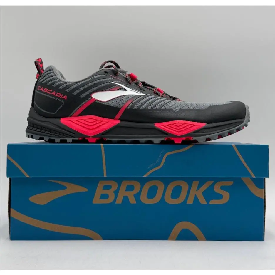 Brooks shoes - Brooks Cascadia - Cascadia - 1202741B091 - Gray 8