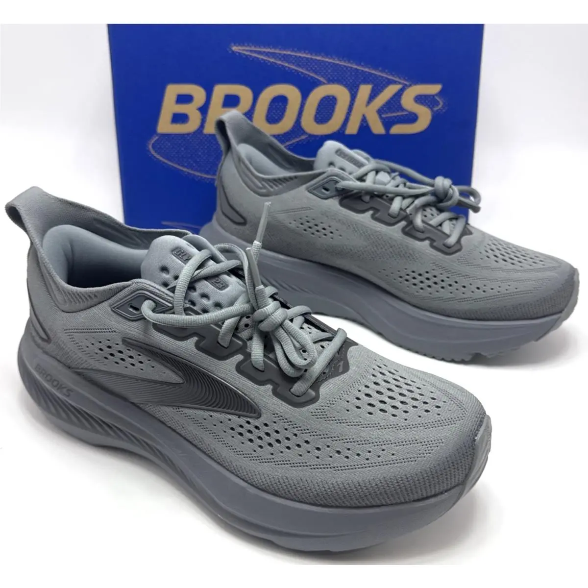 Brooks shoes - GLYCERIN 23 - GLYCERIN - 110476 - grey blackened black 0