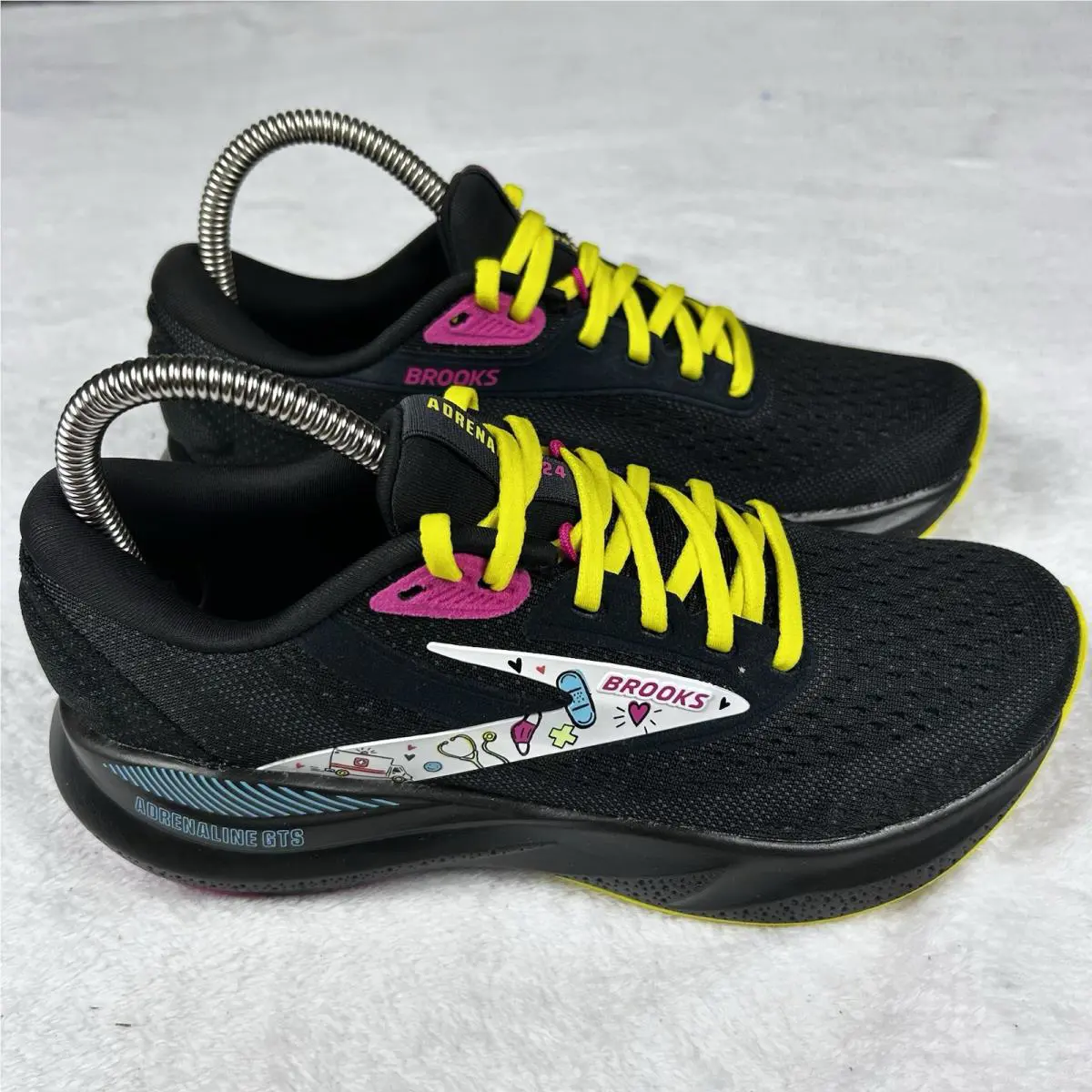 Brooks shoes - Brooks Adrenaline GTS 24 - Adrenaline GTS - 120426-1B-084 - Black (UPC: 0195394658088) 7