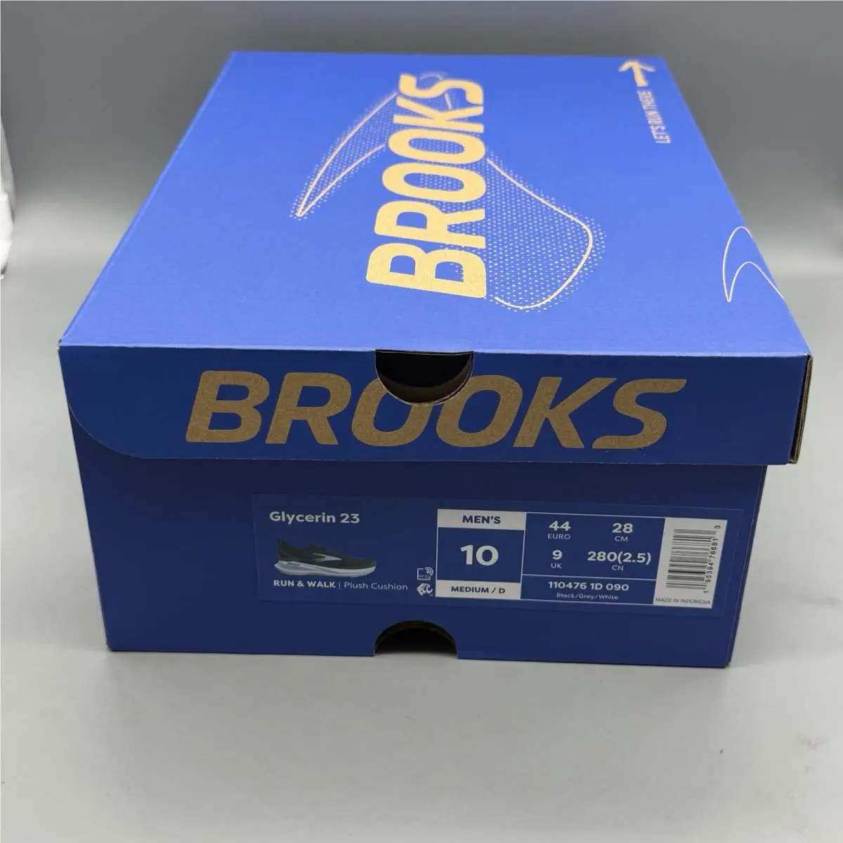 Brooks shoes - Brooks Glycerin 23 - Glycerin - 110476-2E-090 - Black/White/Grey 13