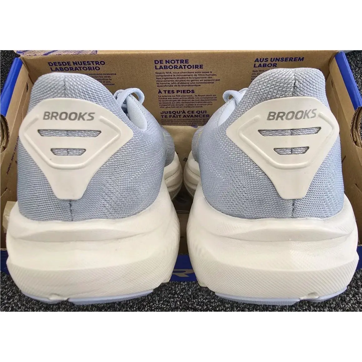 Brooks shoes - Ghost 17 - Ghost - Skyway/Moonlight/Orange 2