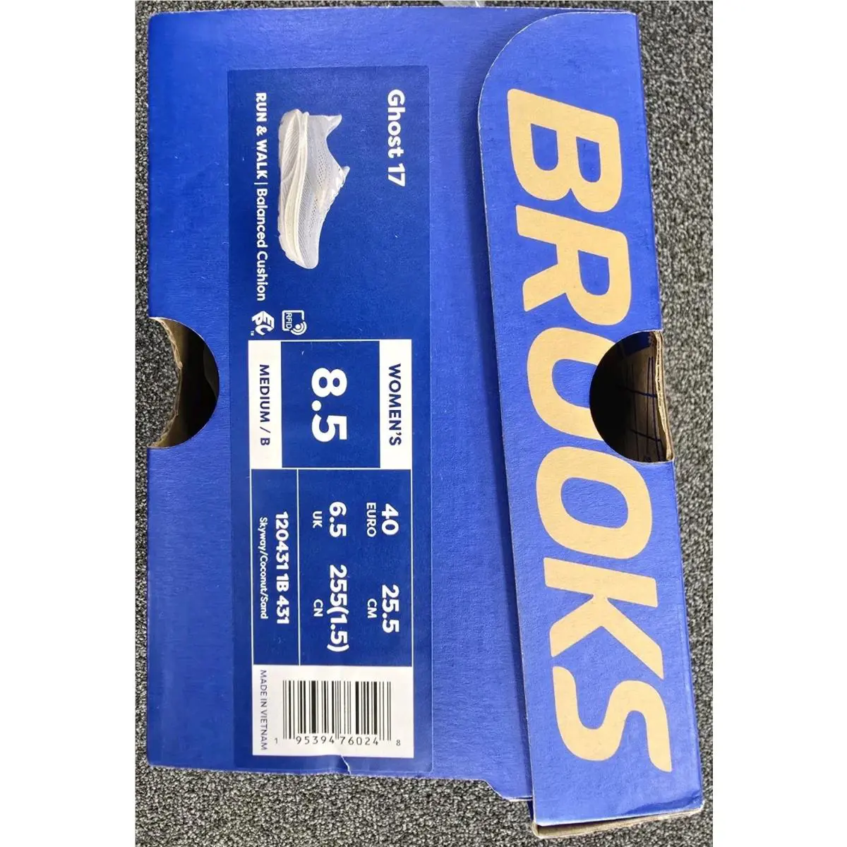 Brooks shoes - Ghost 17 - Ghost - Skyway/Moonlight/Orange 3