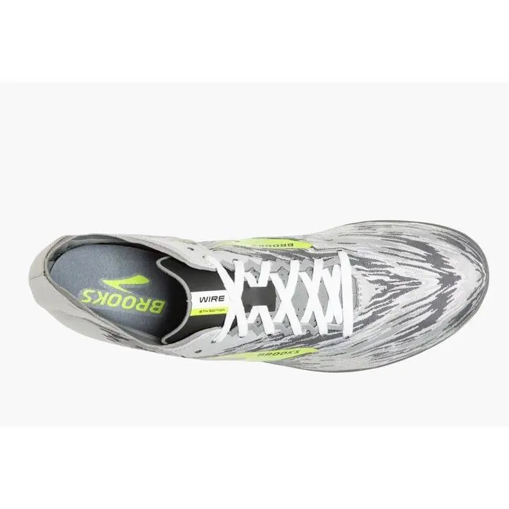 Brooks shoes - Brooks Wire - Wire - white, grey and green 2