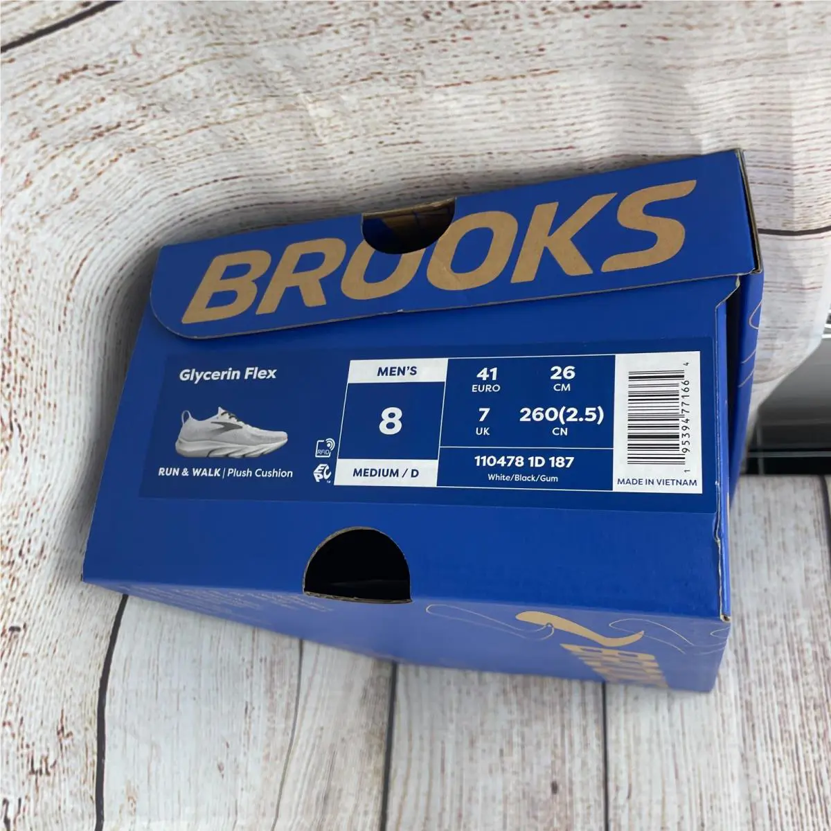 Brooks shoes - Brooks Glycerin - Glycerin - White (UPC: 195394771664) 9