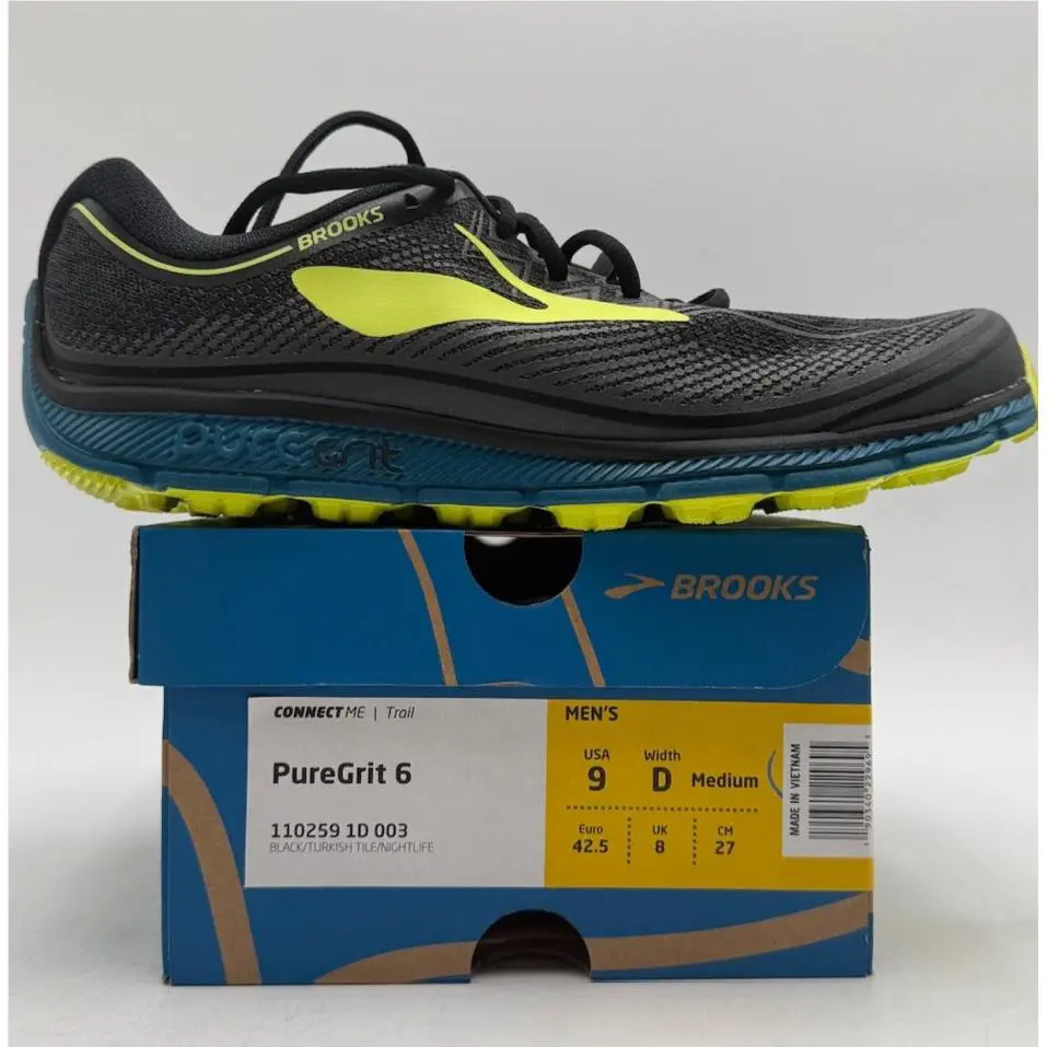 Brooks shoes - Brooks PureGrit - PureGrit - 1102591D003 - Gray 9