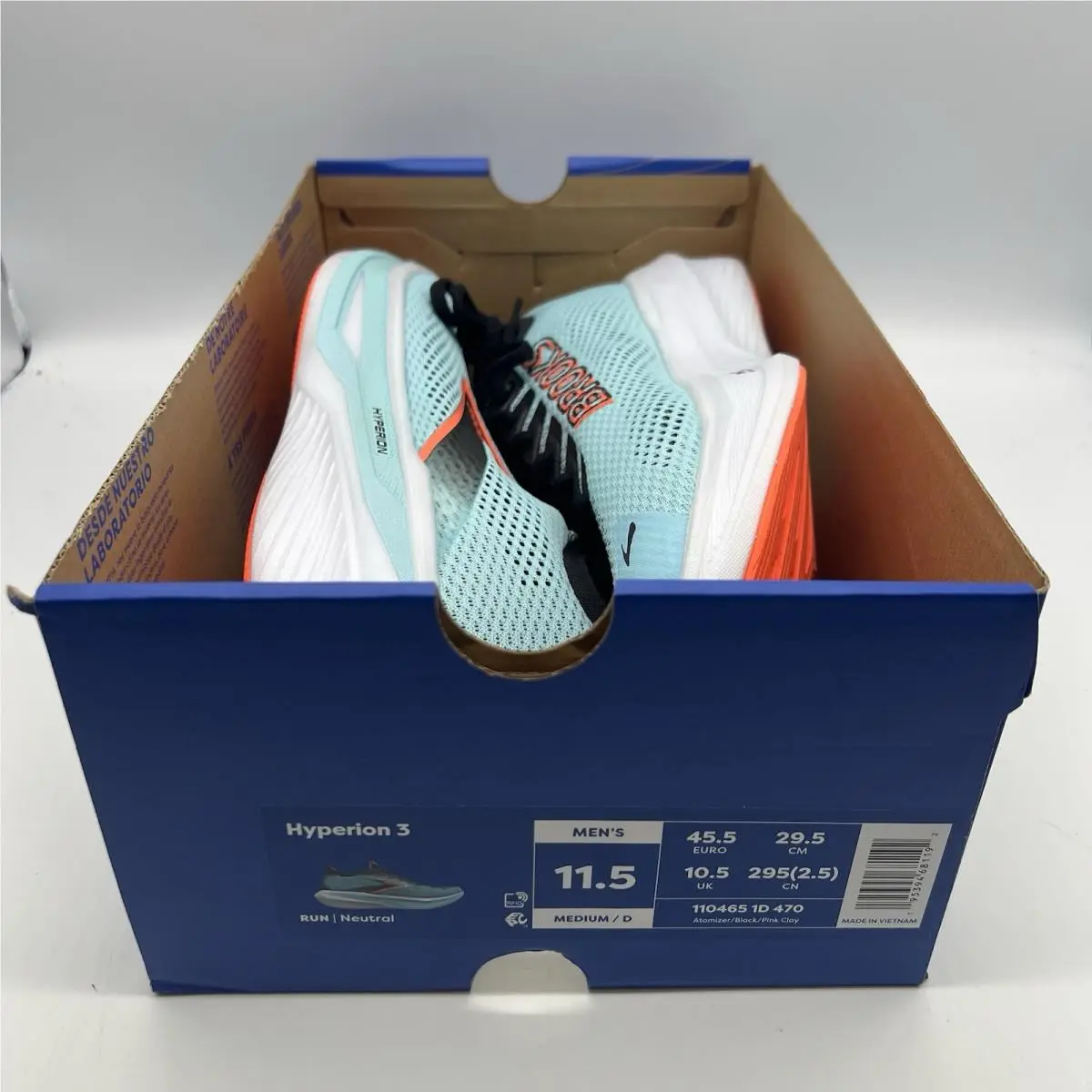 Brooks shoes - Brooks Hyperion - Hyperion - 110465-1D-470 - Blue 2