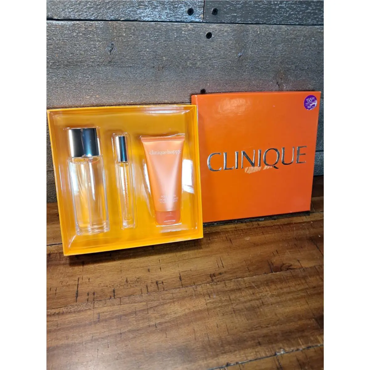Clinique Happy Duo Perfume Gift Set Spray 1.7 fl oz 0.34 fl oz