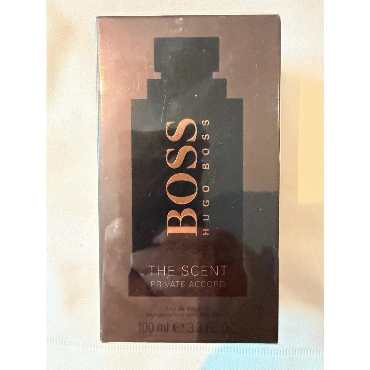 Hugo Boss The Scent Private Accord 3.3Oz 100ml Men`s Eau de Toilette Spray