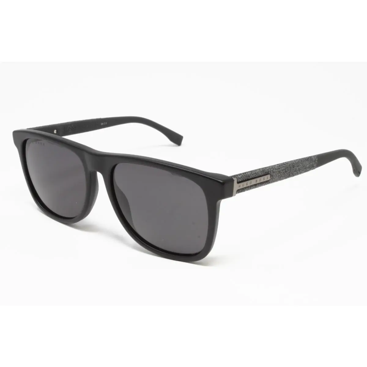 Boss Hugo Boss Sunglasses 0983/S-003 Matte Black Square Polarized Lens Italy