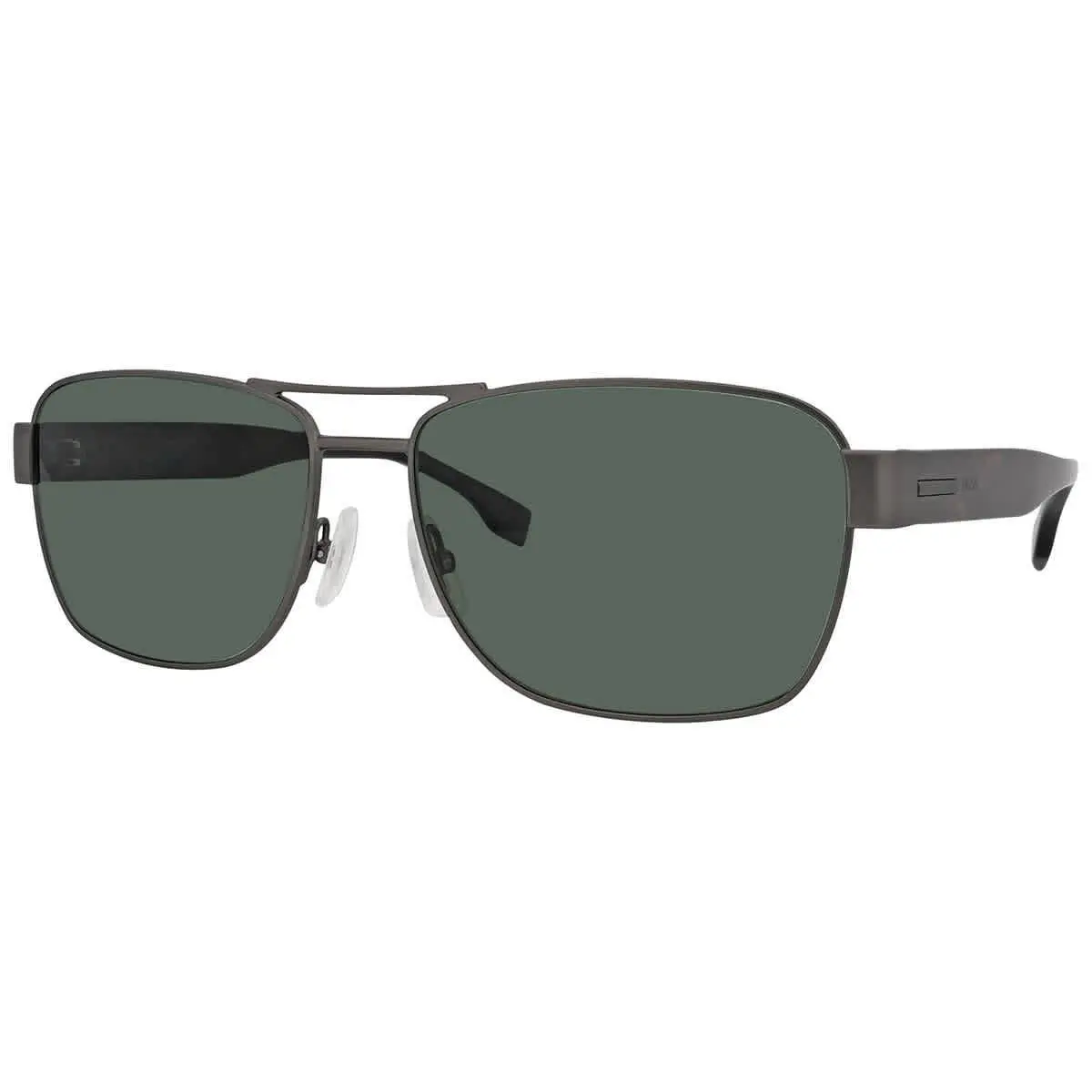 Hugo Boss Polarized Green Navigator Men`s Sunglasses Boss 1441/S 0086/UC 60
