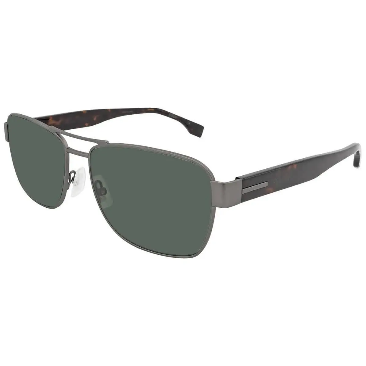 Hugo Boss Polarized Green Navigator Men Sunglasses Boss 1441/S 0086/UC 60 16 150