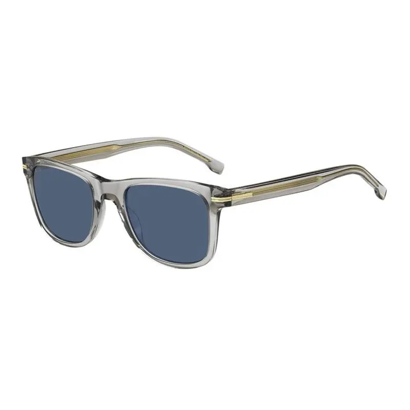 Hugo Boss Boss 1508/S 0KB7 KU Transparent Grey/blue 52-21-145 Sunglasses