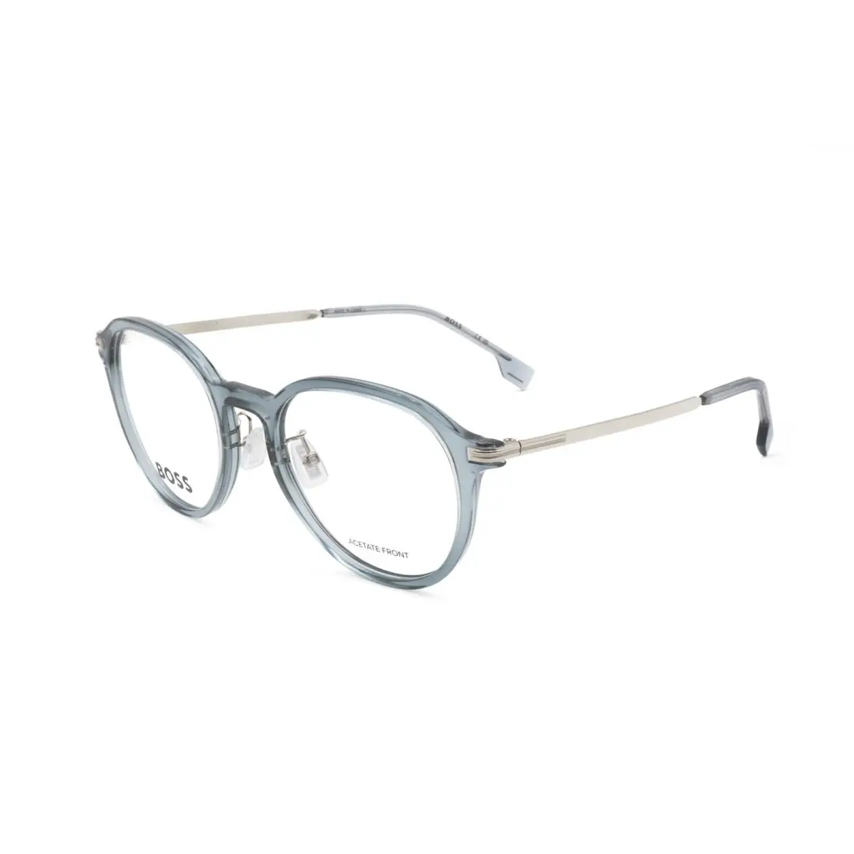 Hugo Boss Men`s 52mm Blue Silver Opticals BOSS1615-F-B88-52