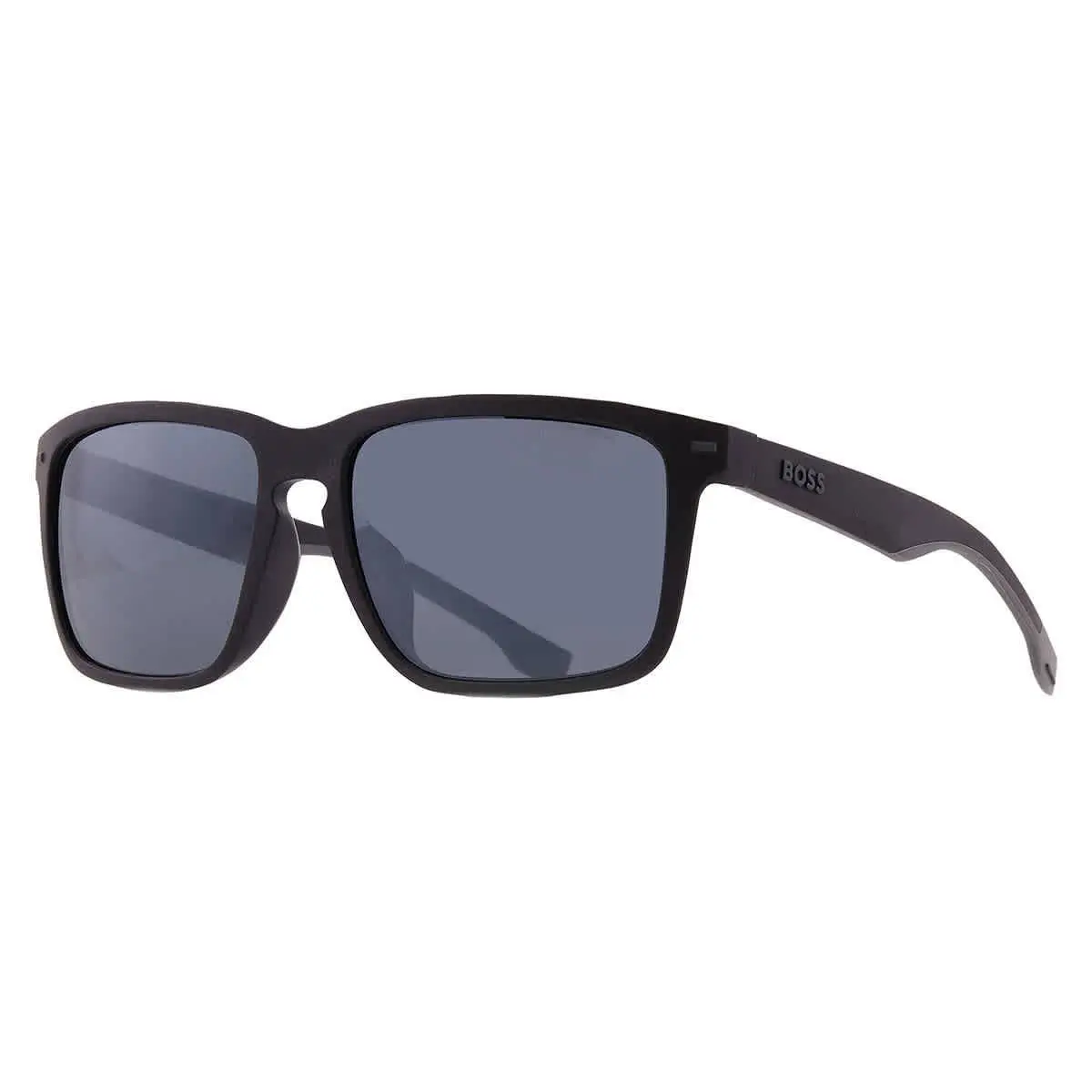 Hugo Boss Polarized Grey Rectangular Men`s Sunglasses Boss 1542/F/S 0O6W/25 59