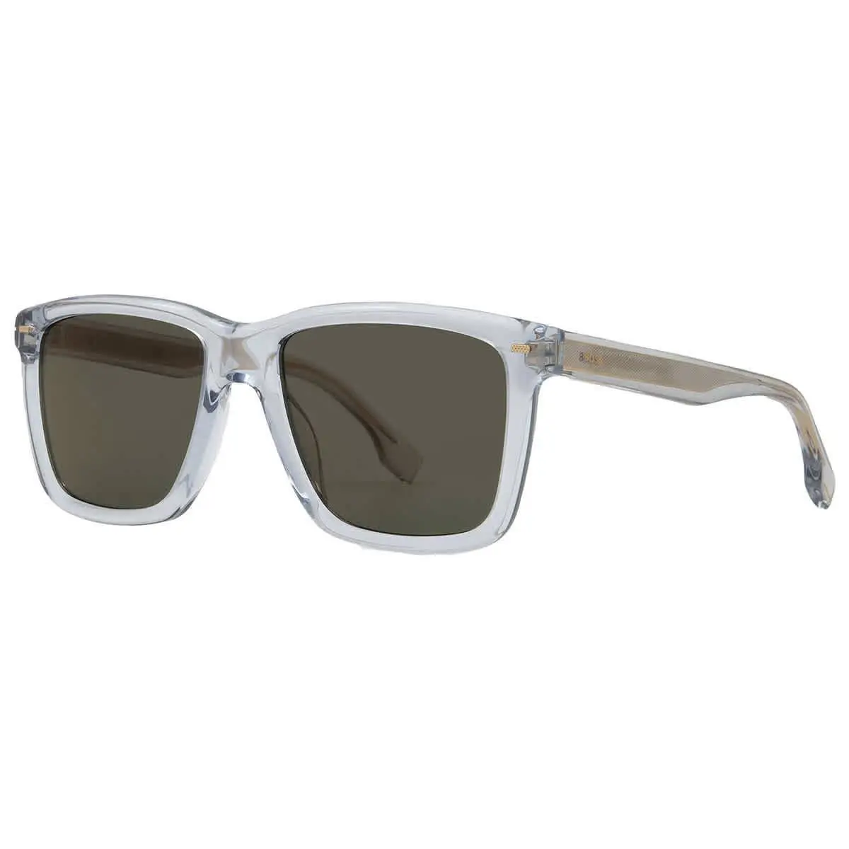 Hugo Boss Green Gold Mirror Square Men`s Sunglasses Boss 1317/S 0KB7/CW 55
