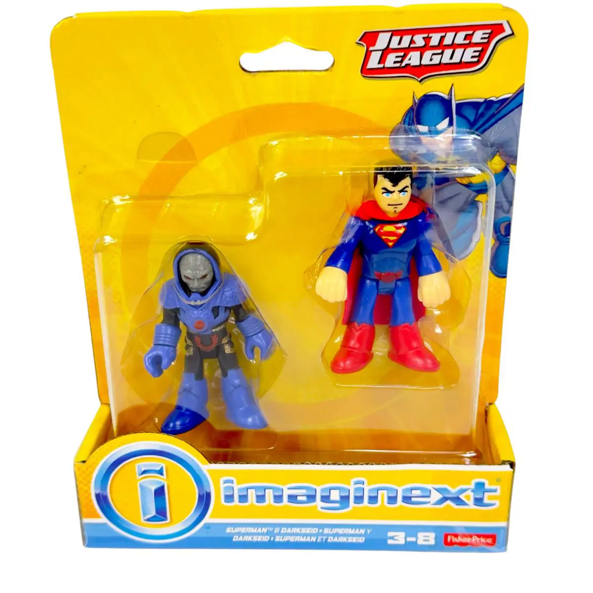 Justice League DC Comics Superman and Darkseid Imaginext Figure Set Kids Toy 3 8