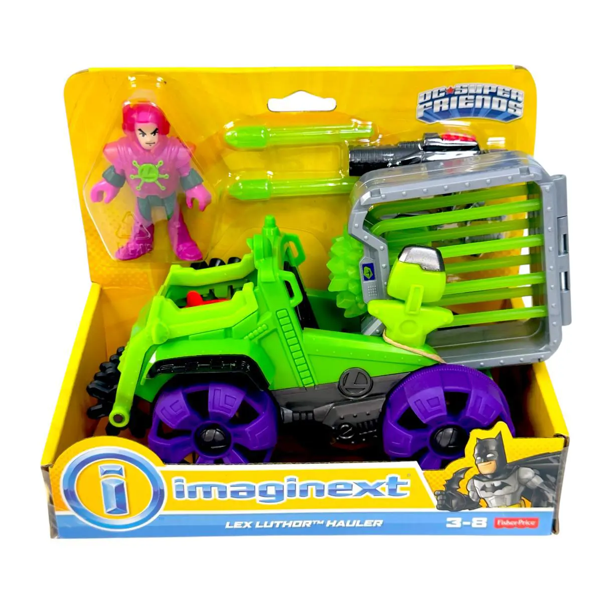 DC Super Friends Imaginext Lex Luthor Hauler Action Figure Kids Toys Ages 3 8