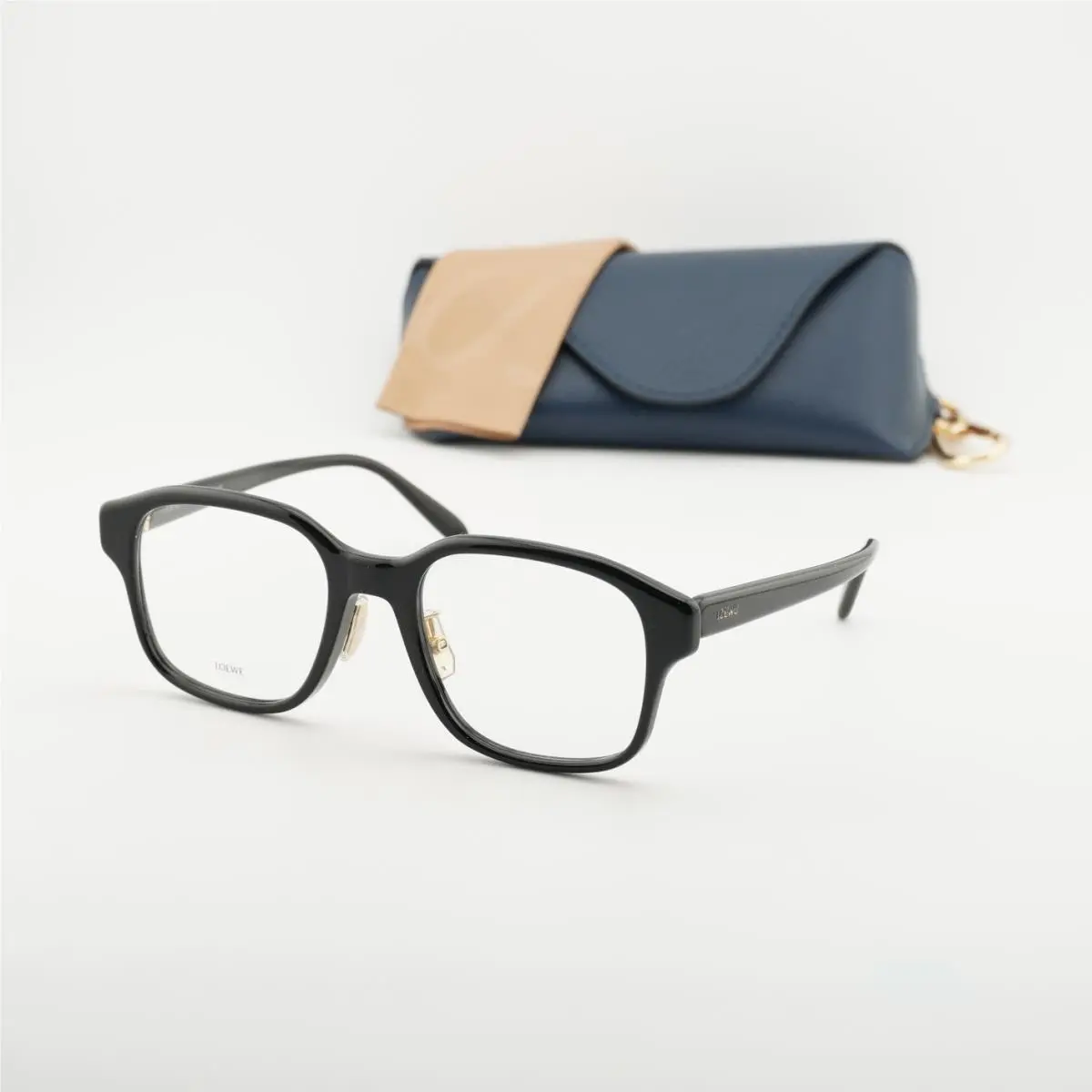 Loewe LW50084F 001 Shiny Black 53mm Eyeglasses