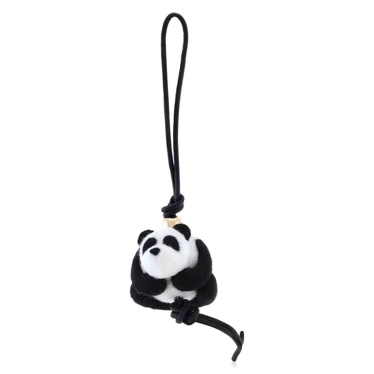 Loewe Panda Charm In Felt and Calfskin CA36232X29.1102