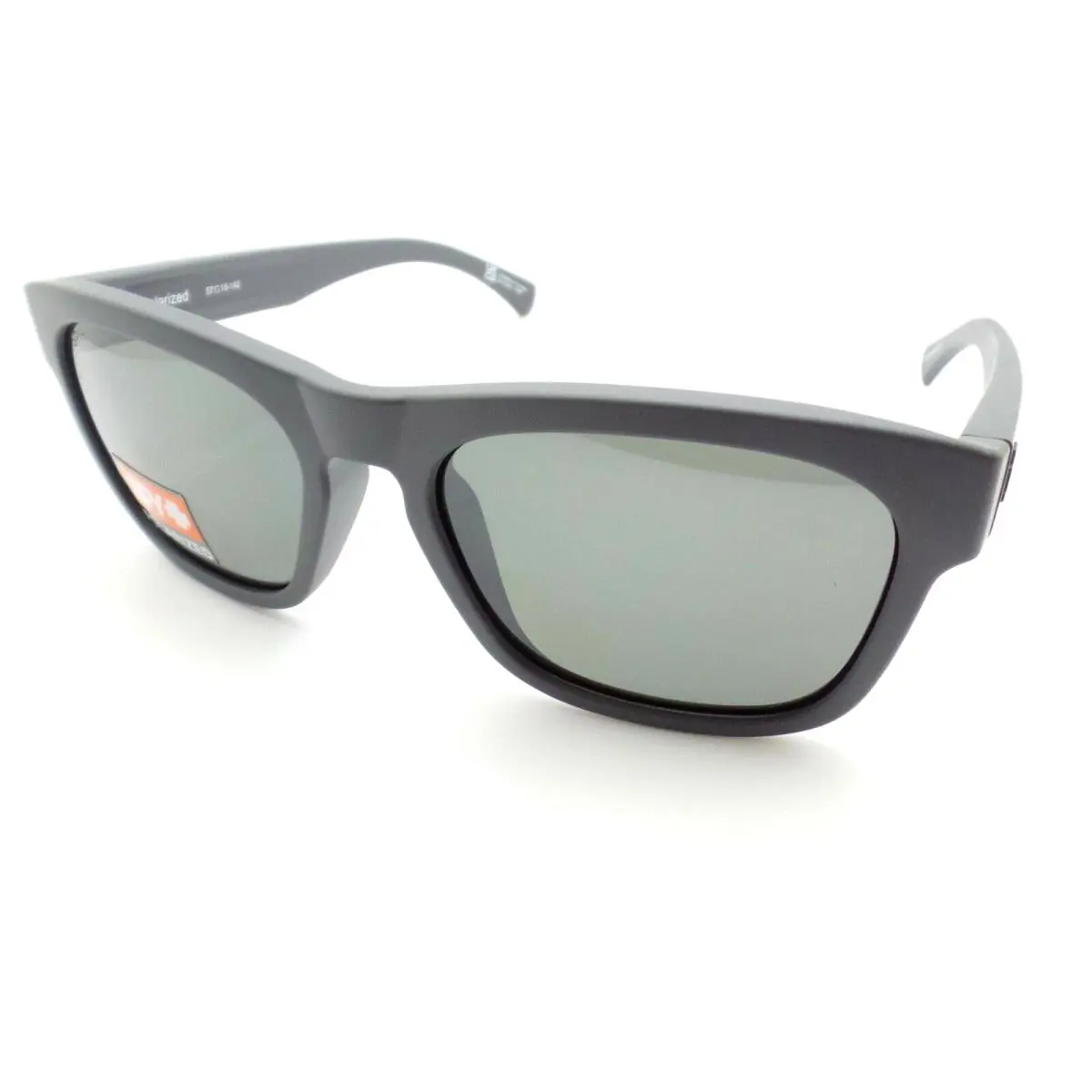 Spy + Optics Crossway Matte Gray Black Spectra Polarized 57 Sunglasses