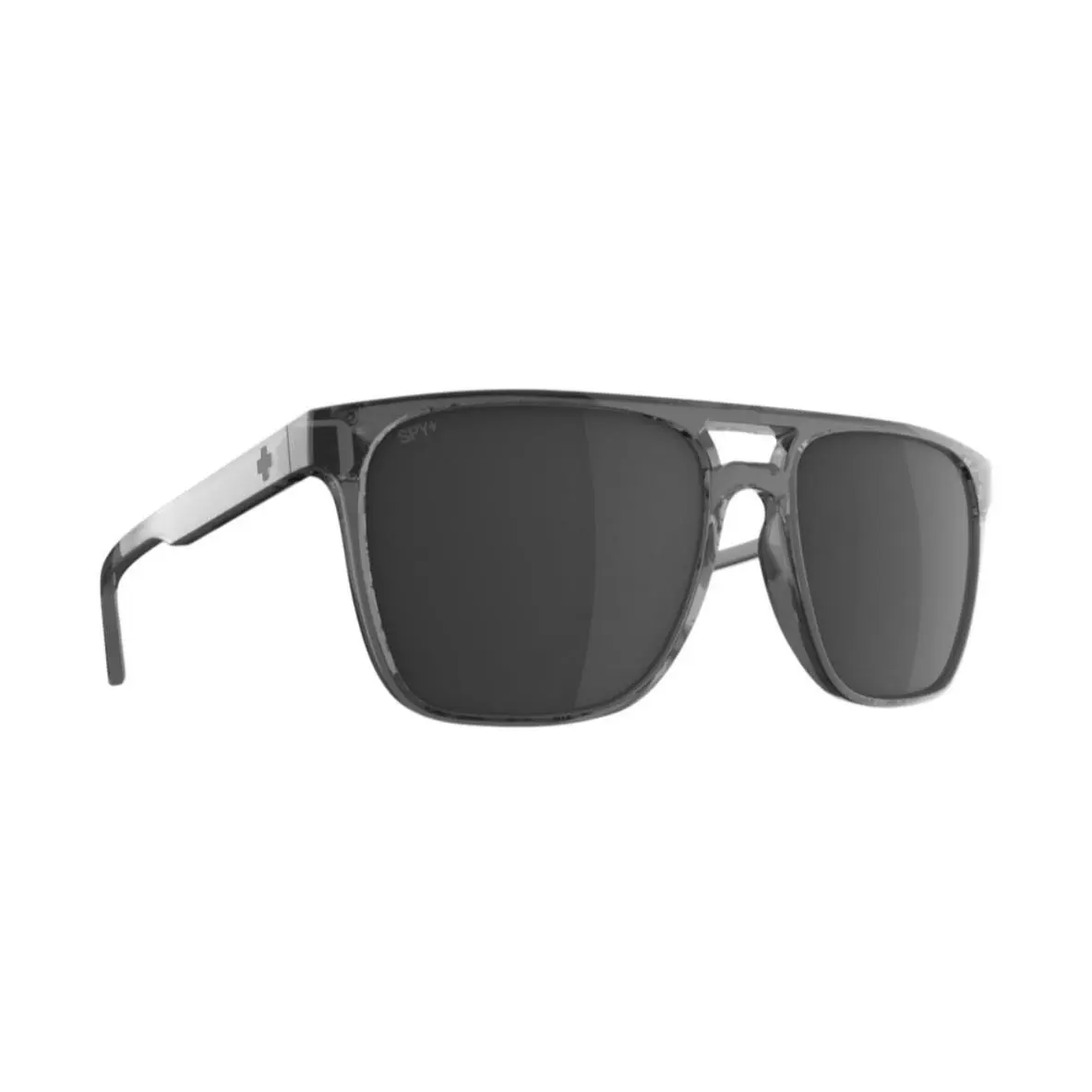 Spy Optic Czar Sunglasses - Translucent Gunmetal / Happy Gray Gunmetal - Frame: Translucent Gunmetal, Lens: Happy Gray Gunmetal Mirror