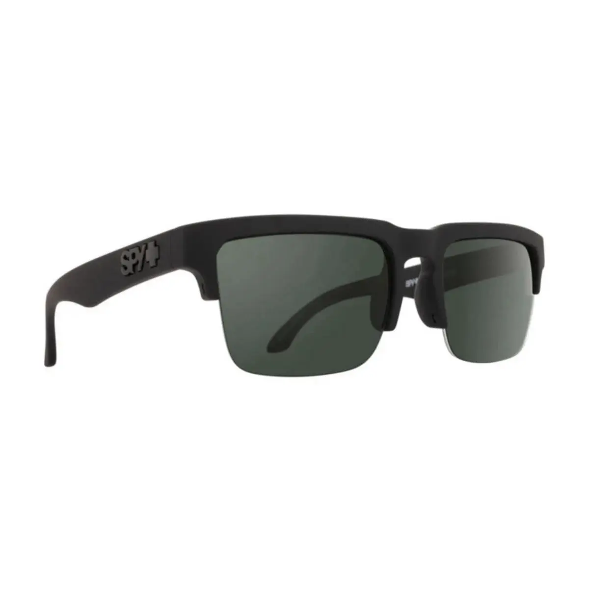 Spy Optic Helm 5050 Sunglasses - Soft Matte Black / Hd+ Gray Green - Frame: Soft Matte Black, Lens: Hd+ Gray Green