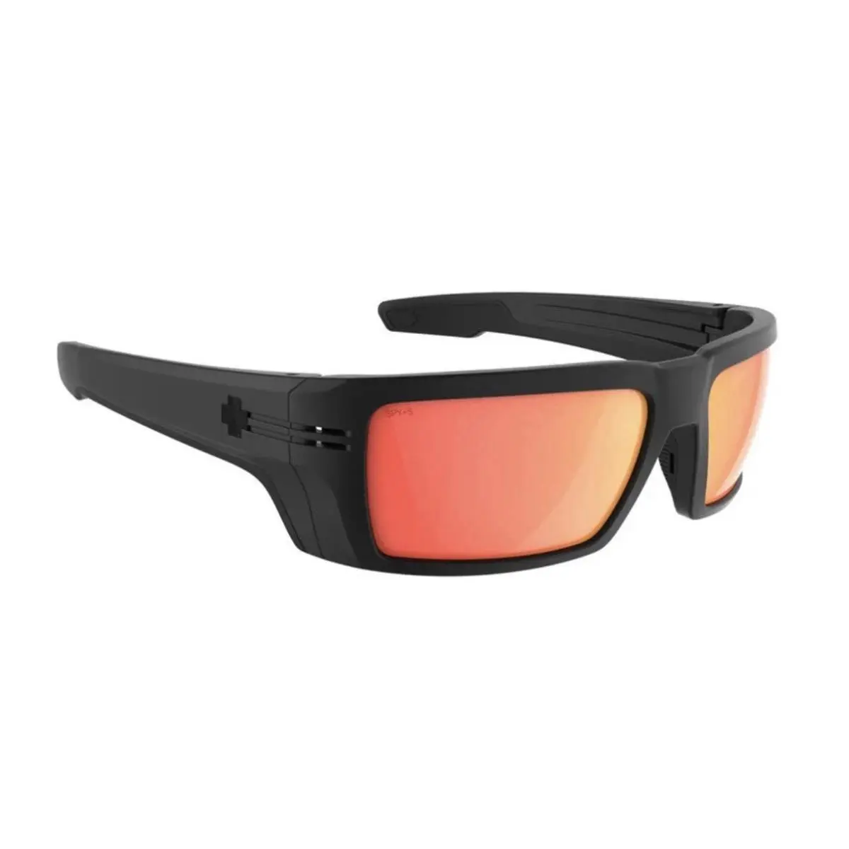 Spy Optic Rebar SE Sunglasses - Matte Black / Happy Boost Orange Polar