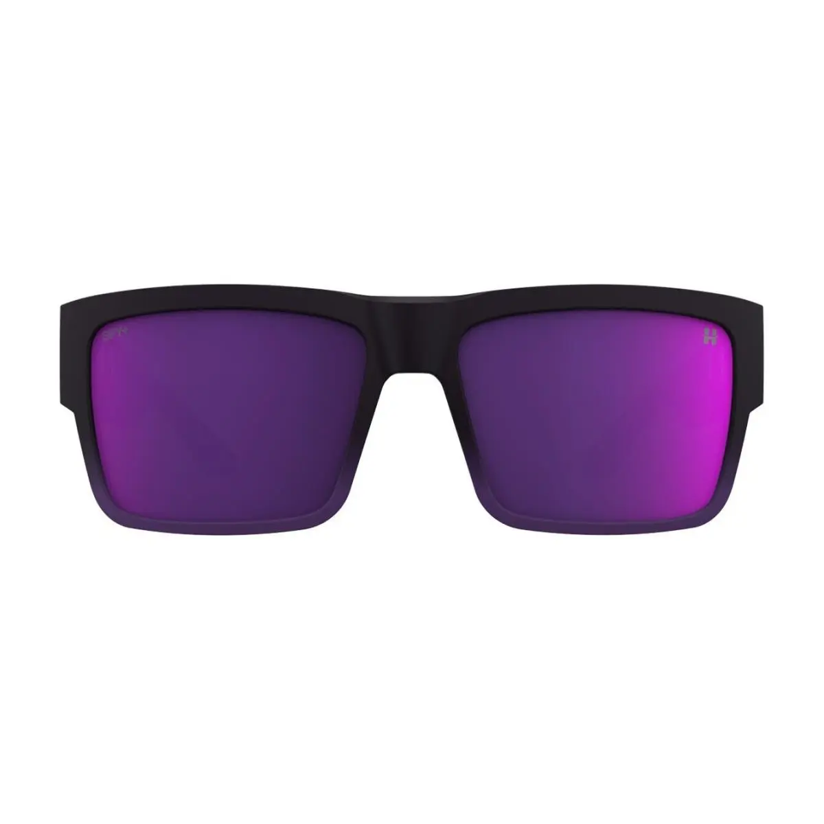 Spy Optics Cyrus Matte Black Fade Purple Fade Sunglasses