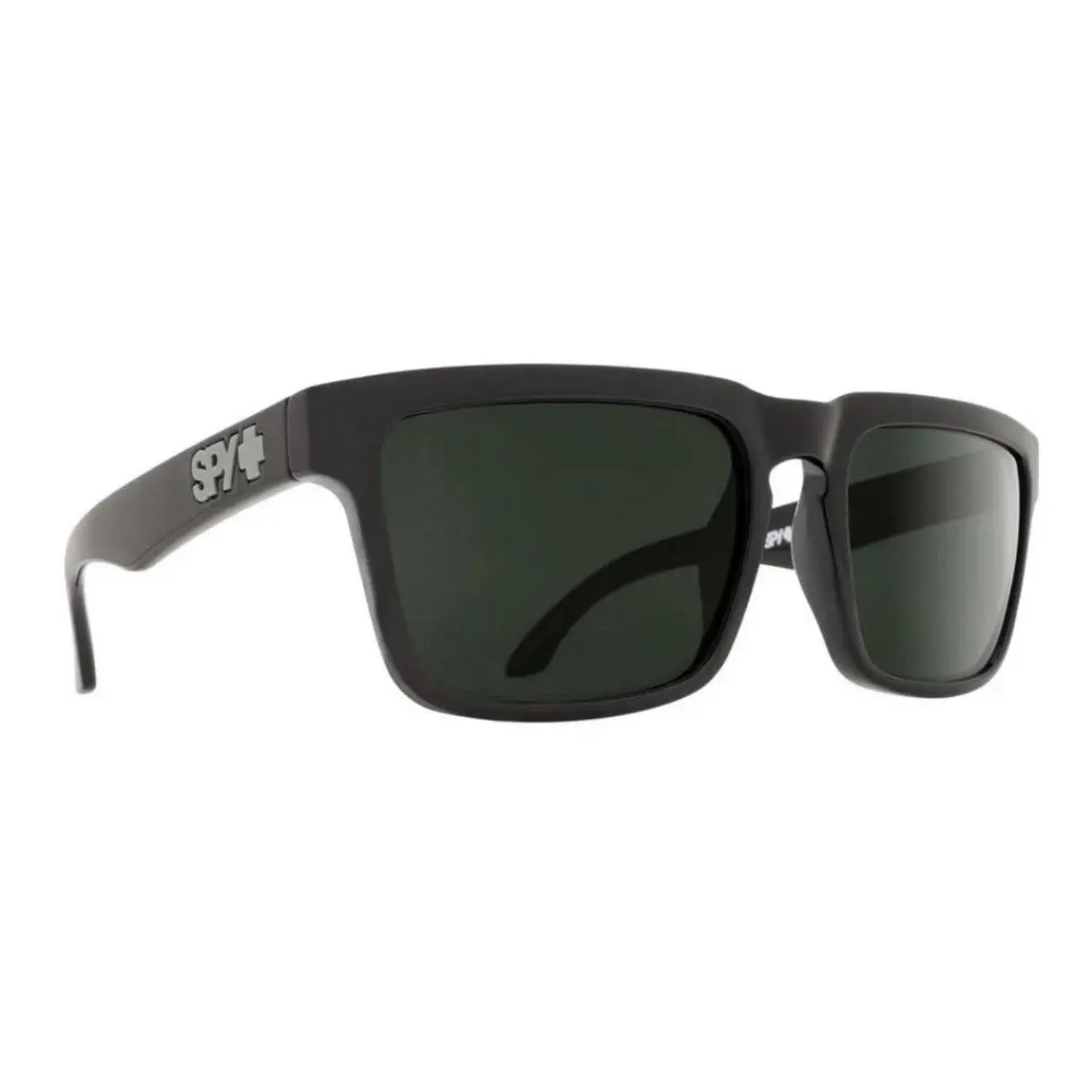 Spy Optic Helm Sunglasses - Gloss Black / Happy Gray Green Lens