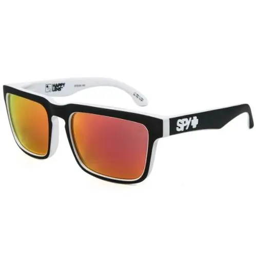 Spy Helm SPY673015209365 Sunglasses 57mm - Frame: Whitewall, Lens: Gray Green Red