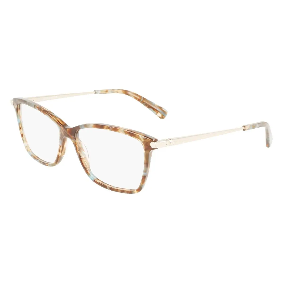 Longchamp LO2621 N Eyeglasses 251 Marble Brown Azure