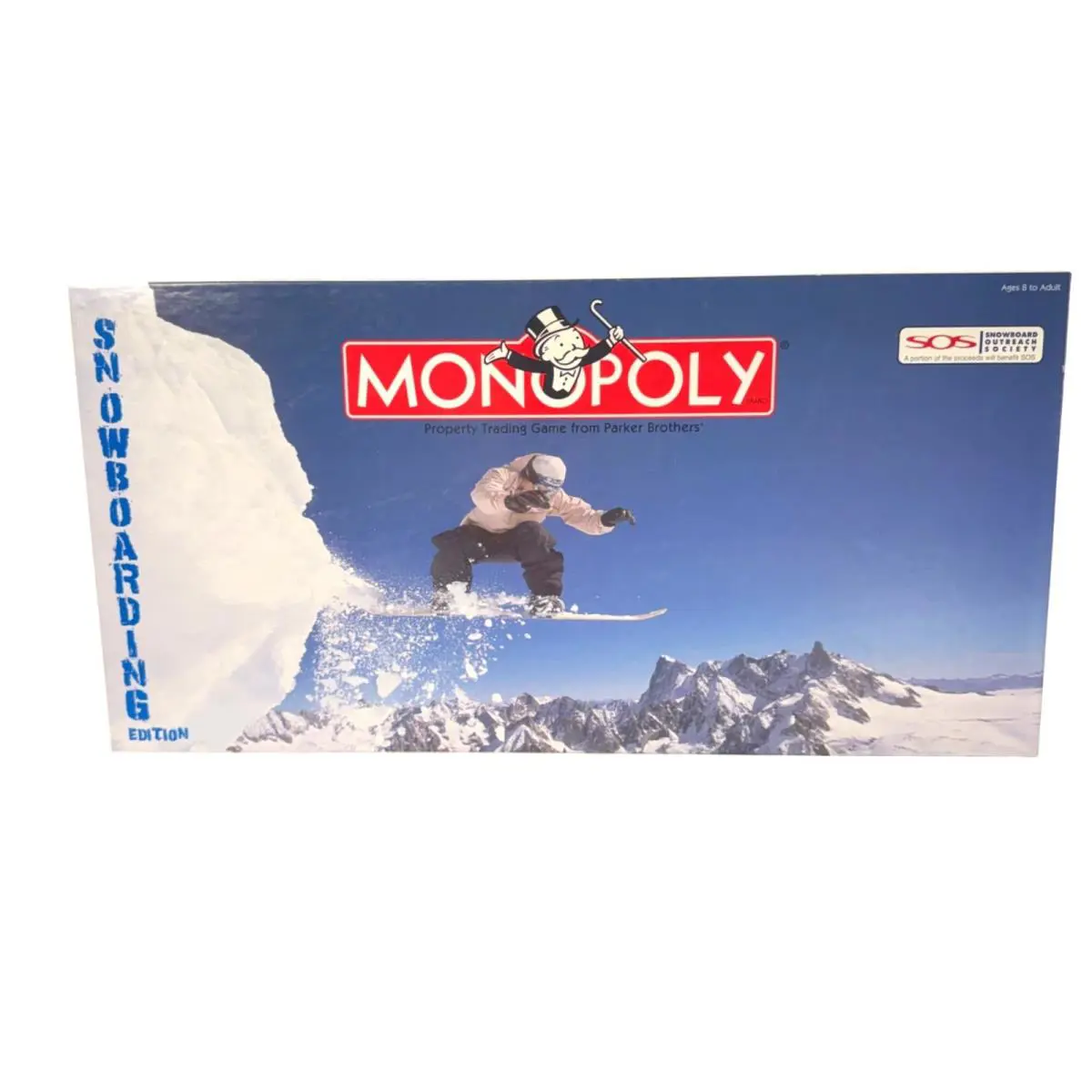 Monopoly Snowboarding Edition Board Game Complete