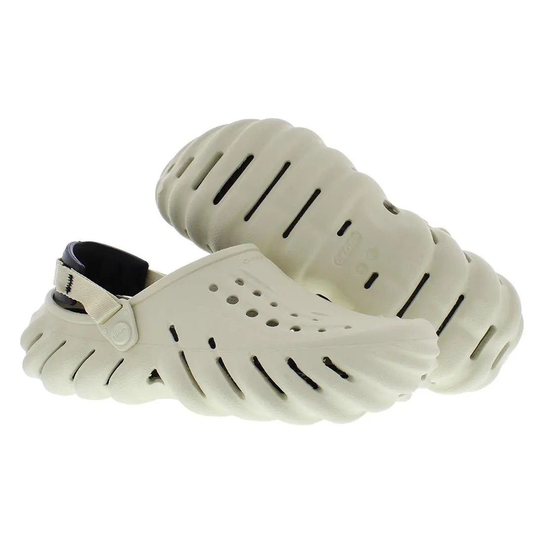 Crocs Echo Clog Tan/black Shoes