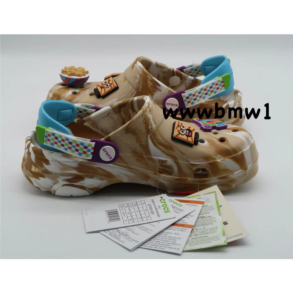 Crocs shoes - Classic Toast Crunch Clog - Classic Toast Crunch Clog - Multicolor (UPC: 196265118113) 5