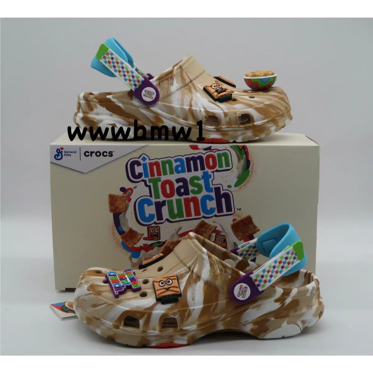 Crocs shoes - Classic Toast Crunch Clog - Classic Toast Crunch Clog - Multicolor (UPC: 196265118113) 1