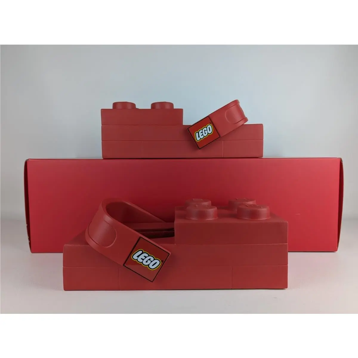 Crocs x Lego Brick Includes a Lego Gift Triple Red Size M5 / W7