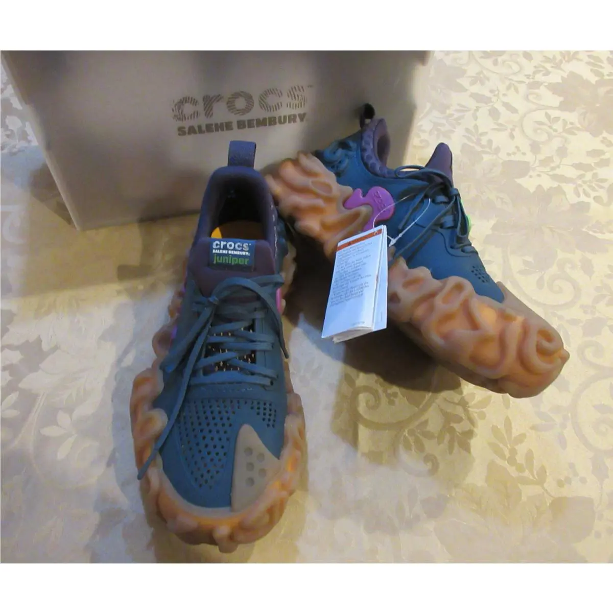 Crocs Salehe Bembury x Pollex Juniper Taro Size Mens 9 Womens 11-208694 Shoe