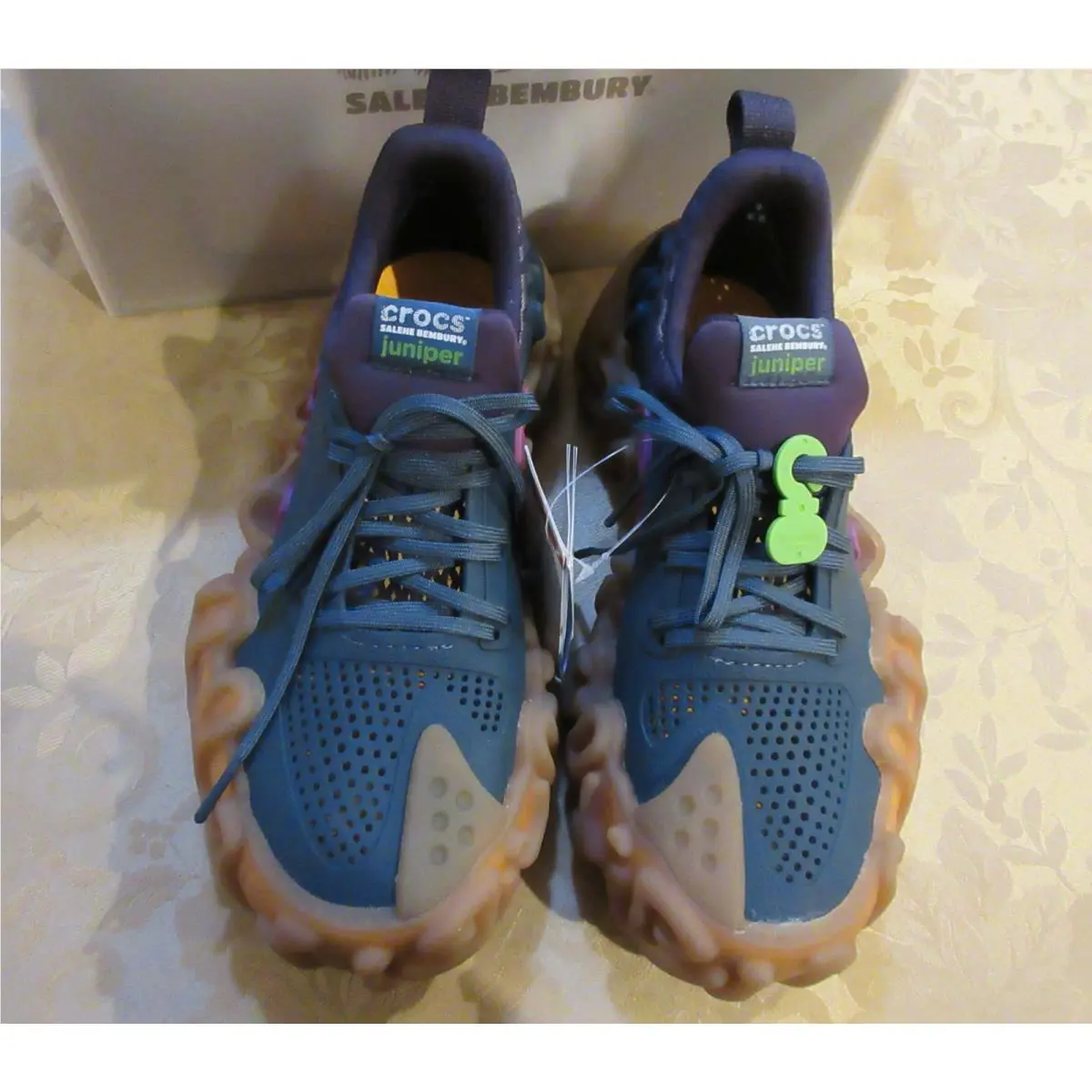 Crocs shoes - Crocs Pollex Juniper - Pollex Juniper - 208694 - Blue (UPC: 196265849000) 0