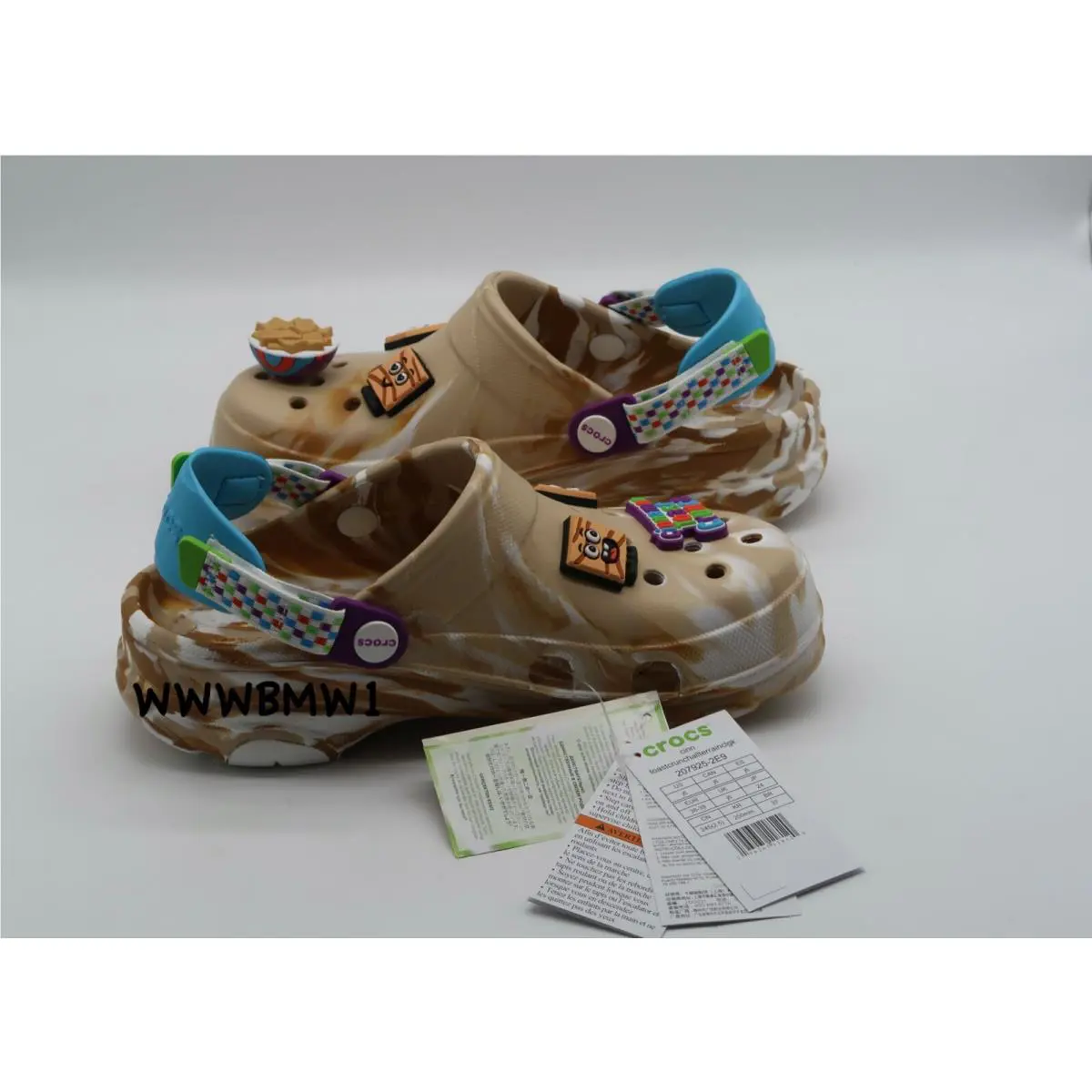 Crocs shoes - Crocs Classic Toast Crunch Clog - Multicolor (UPC: 196265118120) 2
