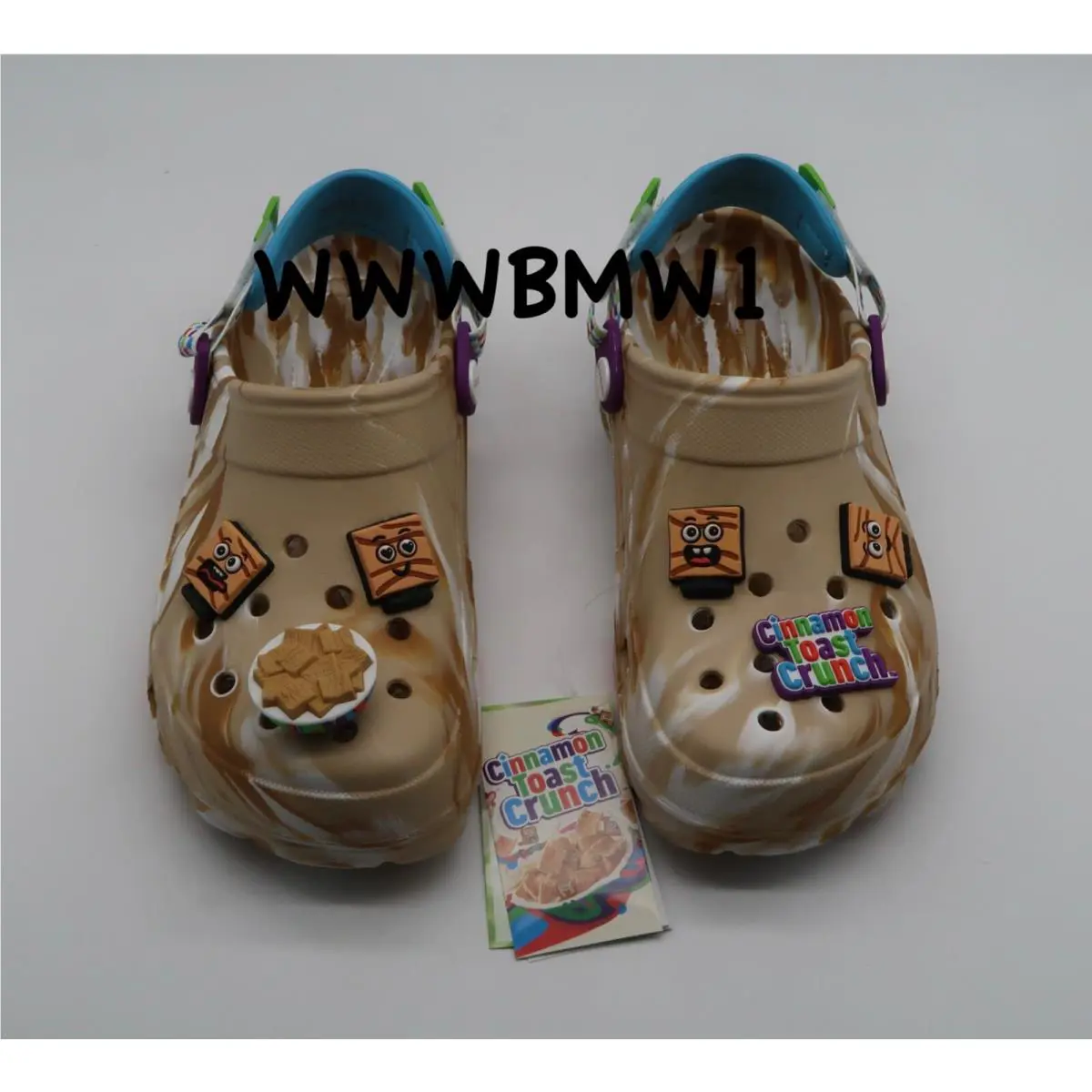 Crocs shoes - Crocs Classic Toast Crunch Clog - Multicolor (UPC: 196265118120) 0