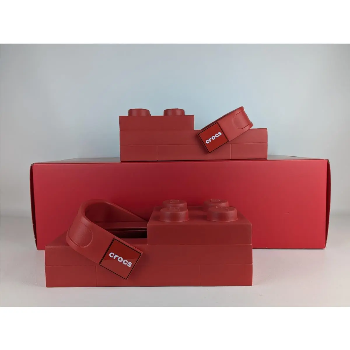 Crocs shoes - LEGO BRICK - LEGO BRICK - Red 0