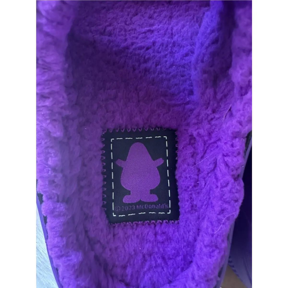 Crocs shoes - Crocs McDonalds Grimace Cozzzy - McDonalds Grimace Cozzzy - Purple (UPC: 0196265512218) 5